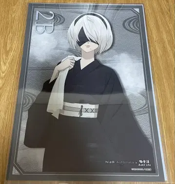 NieR:Automata 니어 오토마타 극락탕 클리어 포스터 2B