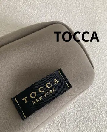 컨디션 최상 토카 TOCCA 파우치 그레이지 네오프렌 소재