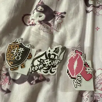 하마사키 아유미 스티커 3종
