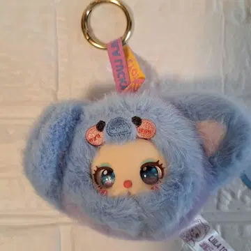 LIILA TOYS 봉제 인형 마스코트 코알라 파랑 블루 키링 키링 홀더