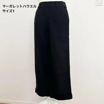 마가렛 호웰 울 코튼 슬랙스 팬츠 S 사이즈 1