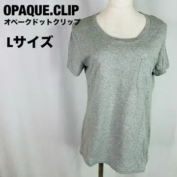 OPAQUE.CLIP 오파크 클립 그레이 L 티셔츠 B91