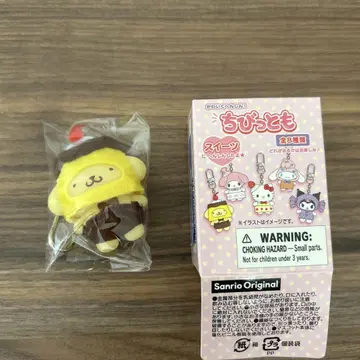 산리오 치비토모 스위츠 폼폼푸딩 스트랩 마스코트