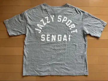 jazzysport 오버 사이즈 포켓 티셔츠 그레이 M 자지스포
