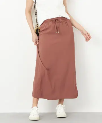 개더 타이트 스커트