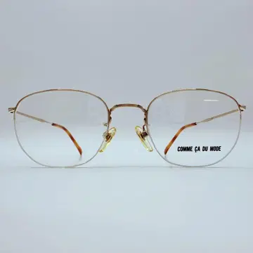 빈티지 COMME CA DU MODE 안경 프레임 골드 일본제