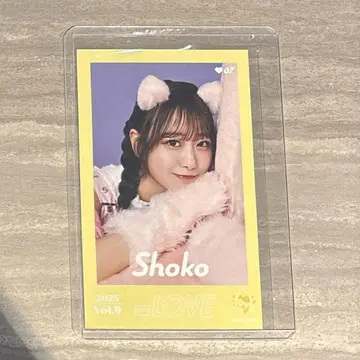 이코러브 미니 포토 카드 고양이 의상 타키와키 쇼코 레어