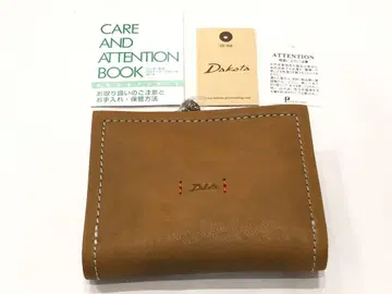 새상품 다코타 피아타 두겹 지갑 소가죽 17600엔 0031531