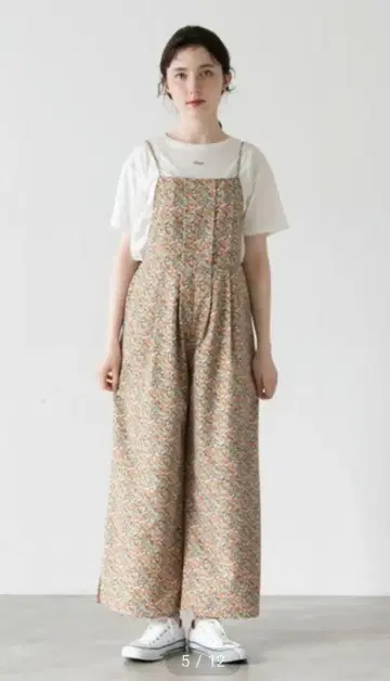idem flower mellow salopette 꽃무늬 살로펫