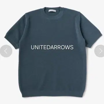 UNITEDARROWS 썸머 니트 블루 그레이