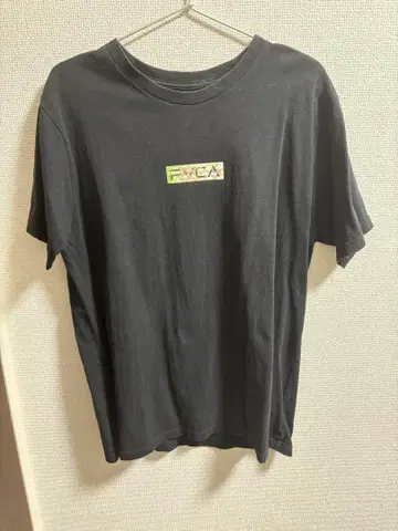 레어 RVCA 블랙 티셔츠 M