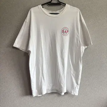 GAP 갭 화이트 티셔츠 티셔츠 L 사이즈 남성용 티셔츠