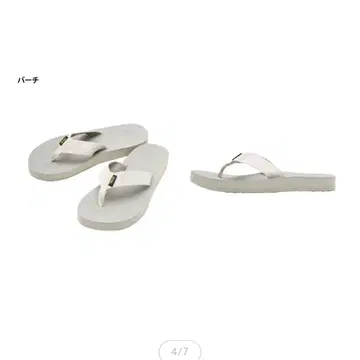 미사용 새상품 Teva REFLIP 테바 23cm 블랙 샌들