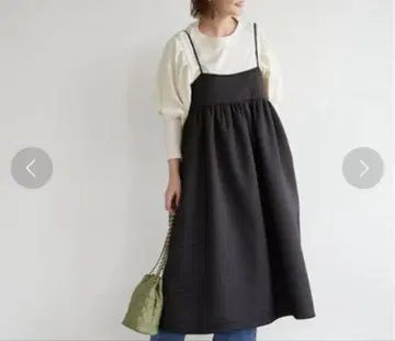 새상품급 슬로우브 시트론 롱 원피스 청키 드레스