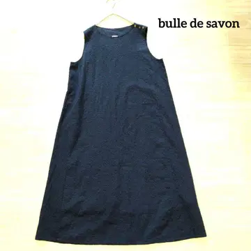 bulle de savon 뷔르데사봉 레이스 슬리브리스 원피스 F