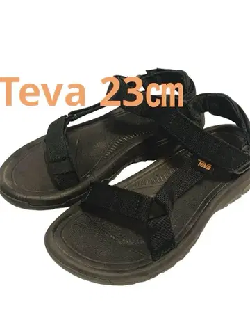 Teva 블랙 스포츠 샌들