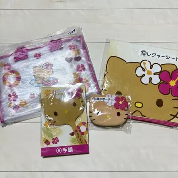 일광화상 키티 헬로키티 복권 4종 세트