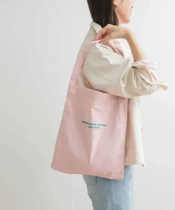 '별주' beej URBAN RESEARCH DOORS 로고 에코백