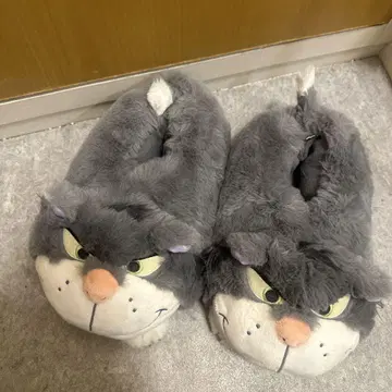 디즈니 디즈니 신데렐라 루시퍼 고양이 슬리퍼 룸슈즈