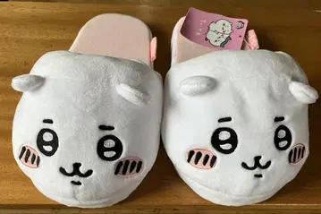 신상품 미사용품 치이카와 봉제 인형 슬리퍼