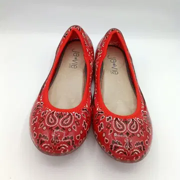 희귀한 디자인 [Javi] 플랫 슈즈 발레 슈즈 레인 슈즈