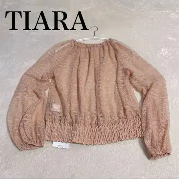 새상품! TIARA 티셔츠 베이지 2