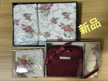 LAURA ASHLEY 꽃무늬 손수건 세트 3개 세트