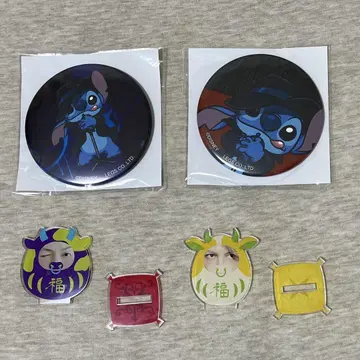 HYDE 굿즈 스티치 핀 배지 세트