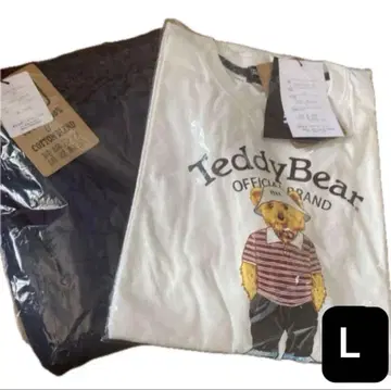 (아) MR.VAN TeddyBear 반팔 티셔츠 하프 팬츠 세트 [L]