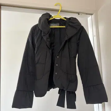FRANCO FERRARO 블랙 다운 자켓