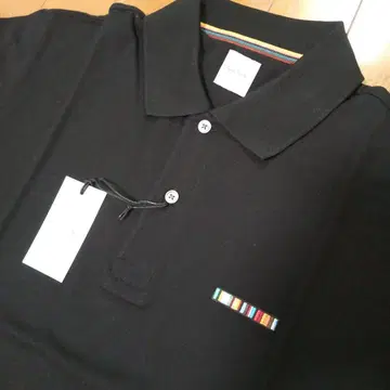 폴스미스 폴스미스 새상품 남성용 피케 셔츠 블랙 XL
