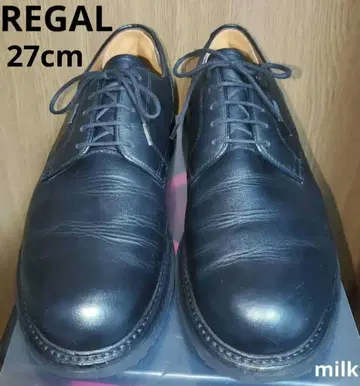 상태 좋음 REGAL 리갈 GORE-TEX 플레인토 드레스 27cm