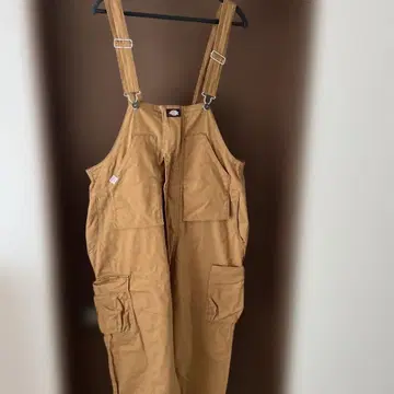 디키즈 브라운 카멜 오버롤 디키즈 작업복