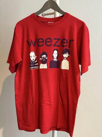 00s Weezer 빈티지 티셔츠