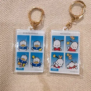 산리오 증명 사진풍 키링