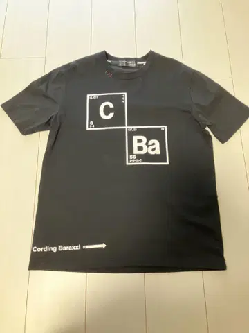 CODE B 블랙 티셔츠 사이즈 46