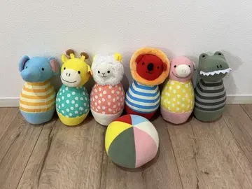 컬러풀 동물 볼링 세트
