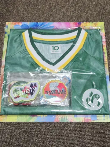 Mrs. GREEN APPLE 10 게임 셔츠 1장 + 와펜 10장