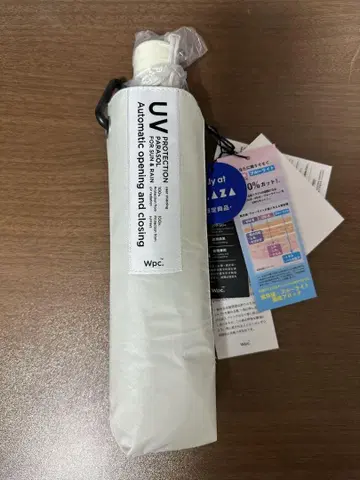 Wpc. 접이식 우산 자동 개폐식 차광 양산 PLAZA 한정판