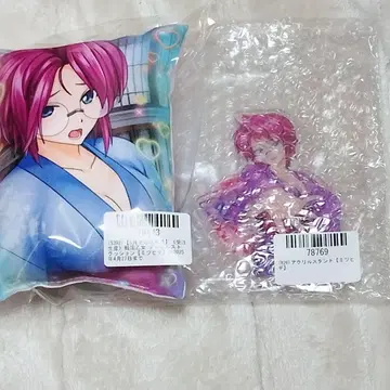 전국 오토메 아크릴 스탠드 팔걸이 쿠션 [아케치 미쓰히데]
