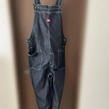 디키즈 dickes 다크 블루 데님 오버롤