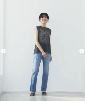 Yanuk(야누크) 세미 플레어 데님 23인치