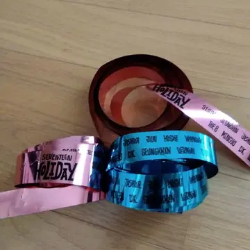 세븐틴 HOLIDAY 실버 테이프 세트