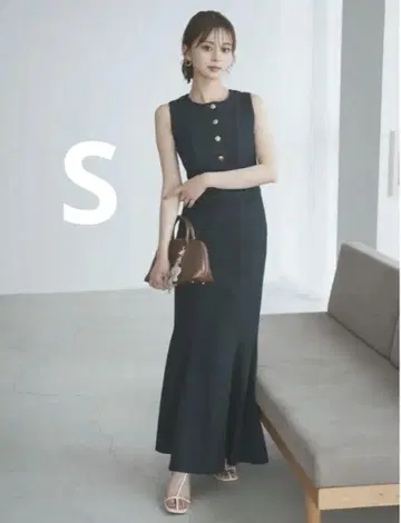 snidel 데님 머메이드 원피스 IND 새상품급