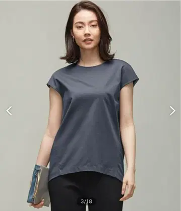 세탁 가능] Lily 백 지퍼 티셔츠