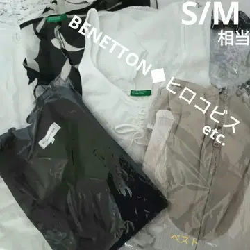 베네통 플라워 프린트 블라우스 XS/M
