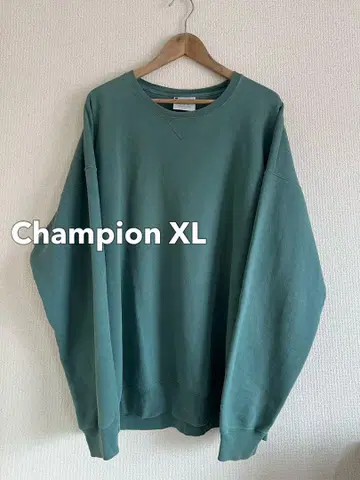 챔피온 Champion XL 그린 맨투맨