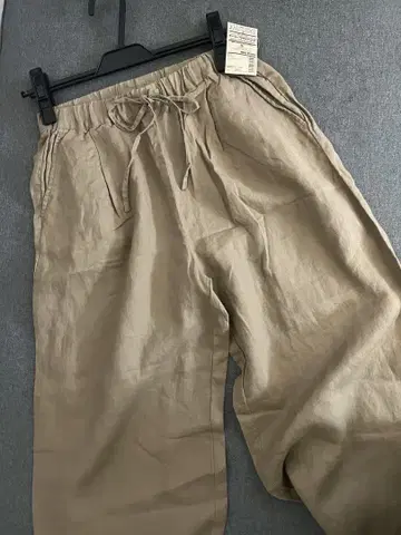 무인양품 프렌치 린넨 이지 와이드 팬츠 여성용 S