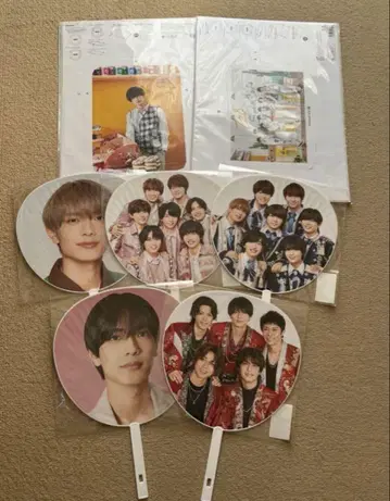 나니와단시 부채 사진 캔버스 King & Prince