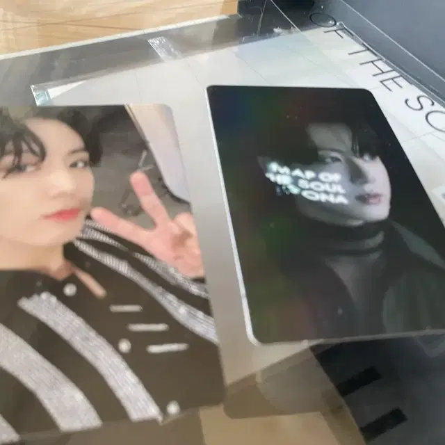 bts 맵솔 컨셉 포토북 홀로그램 정국 포카